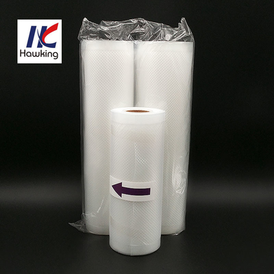Surface Embossed Vacuum Bag Roll For Nut Food Seal Storage