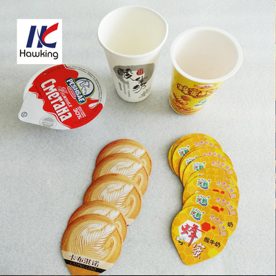 Plastic Pe Low Density Mylar Lidding Film Plastomer For Food Tray