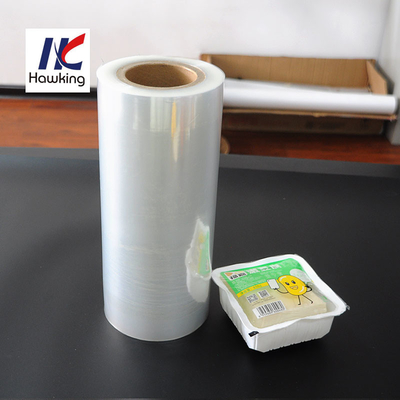 Plastic Lidding Film Roll For Food Tray Barrier Packaging Of Jelly